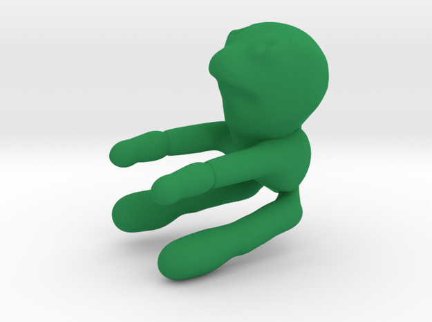 Kermit in Green Processed Versatile Plastic