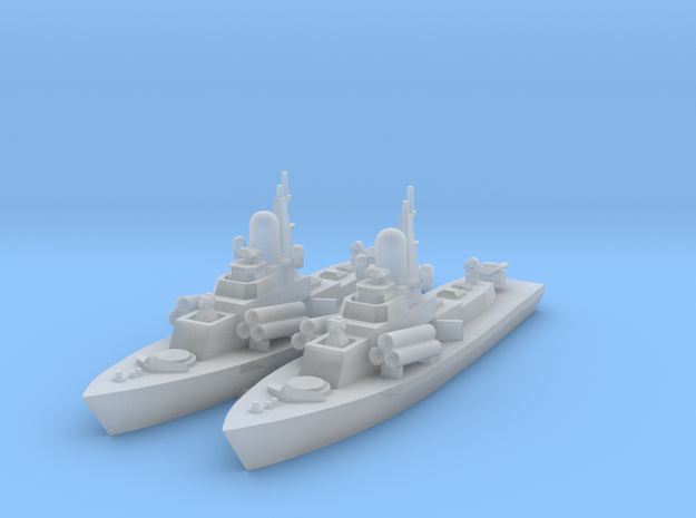 1/1800 Soviet Nanuchka Missile corvette in Tan Fine Detail Plastic