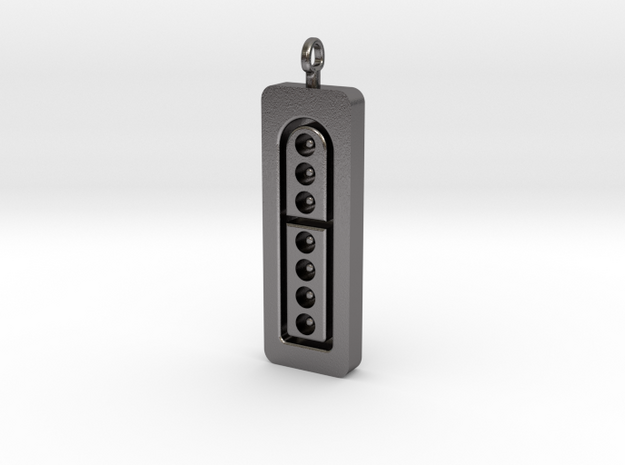 SNES His Controller Pendant in Polished Nickel Steel