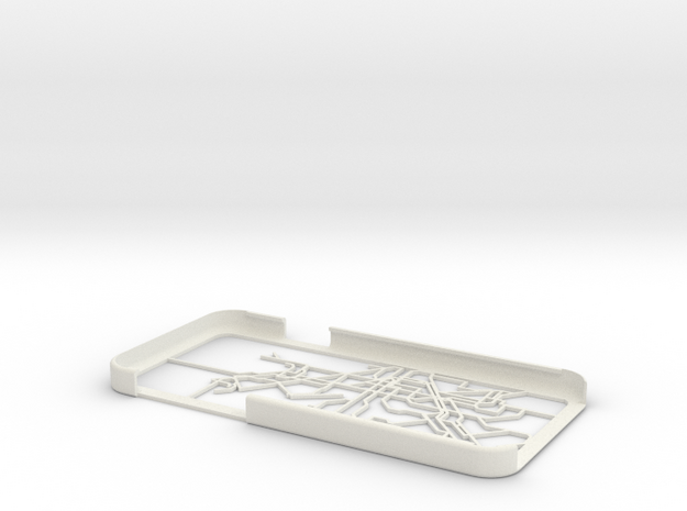 Barcelona Metro map iPhone 6 case in White Natural Versatile Plastic