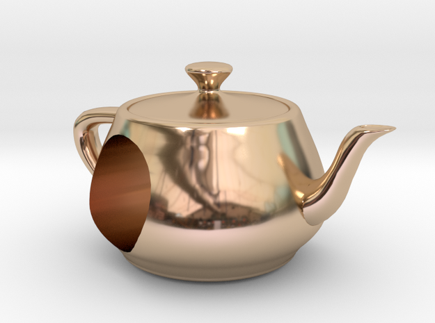 Utah Teapot European Charm Bead
