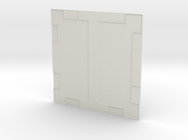 Sample Floor 003 in White Natural Versatile Plastic