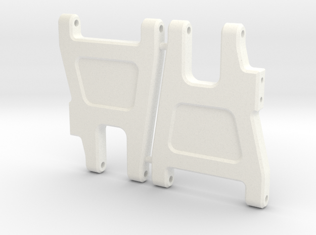 '91 Worlds Conversion - Rear Arms 2.0 in White Processed Versatile Plastic