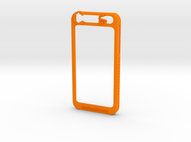 IPhone 6  in Orange Processed Versatile Plastic