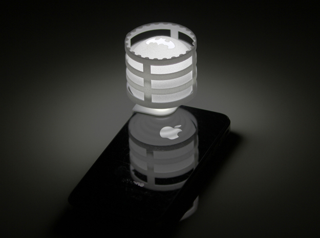 Lightclip: Batman, iPhone 5/5s in White Natural Versatile Plastic