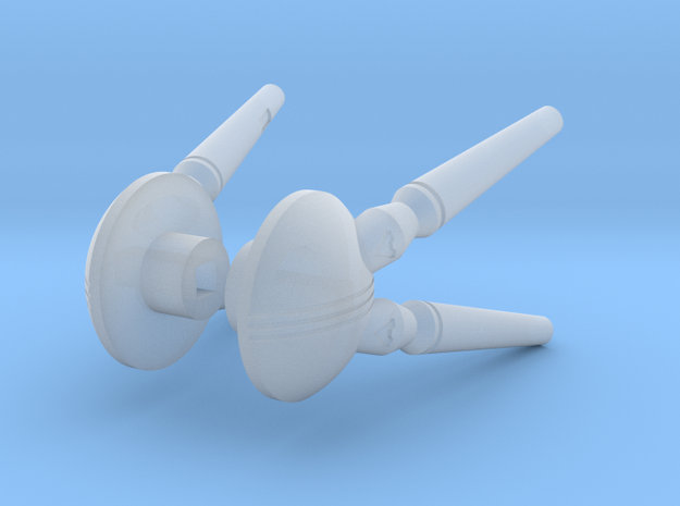 G1 Jetfire Angled Antenna in Smooth Fine Detail Plastic