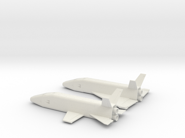 1/400 MCCALL EARLY SPACE SHUTTLE CONCEPTS in White Natural Versatile Plastic