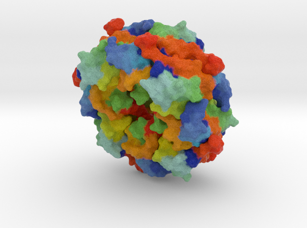 Ebola virus matrix protein in Full Color Sandstone