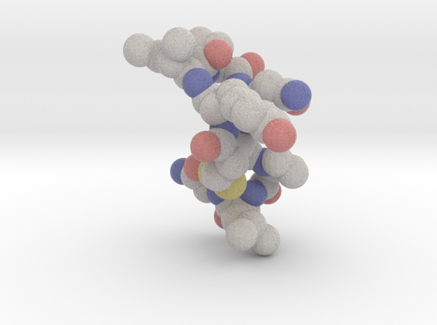 Oxytocin Sphere Model (small) in Full Color Sandstone