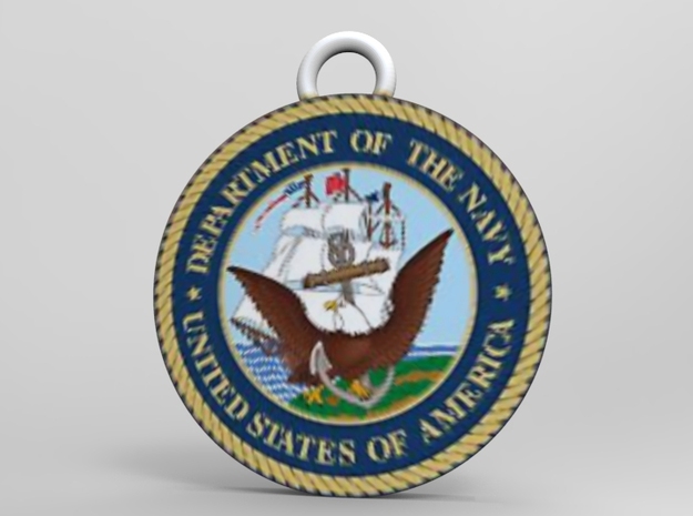 US Navy Seal  in Full Color Sandstone