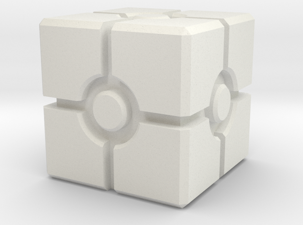 Imperial Assault - Crate 20mm x 20 mm in White Natural Versatile Plastic
