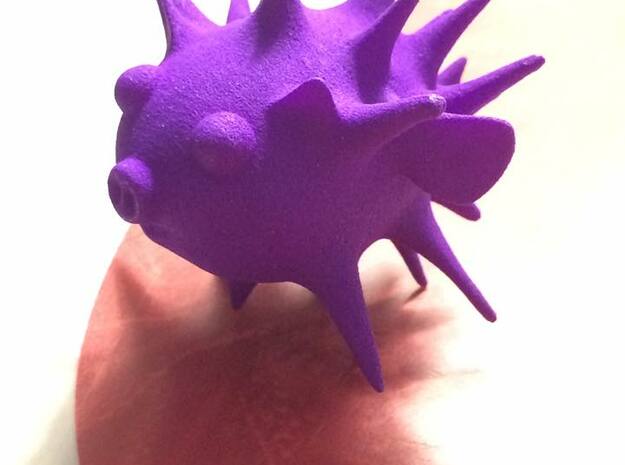 Blowfishpig 2 in Purple Processed Versatile Plastic