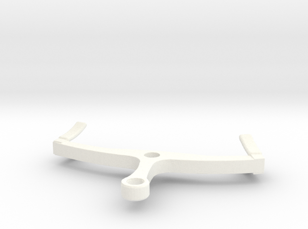 ZE/GTW wisselsteller 1:17 in White Processed Versatile Plastic