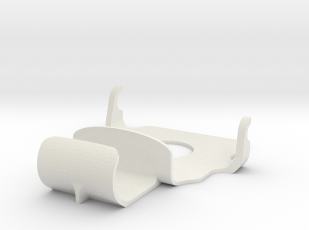 Apple Charger Holder in White Natural Versatile Plastic