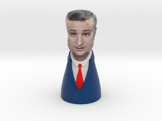 Ted Cruz Finger Puppet  in Full Color Sandstone