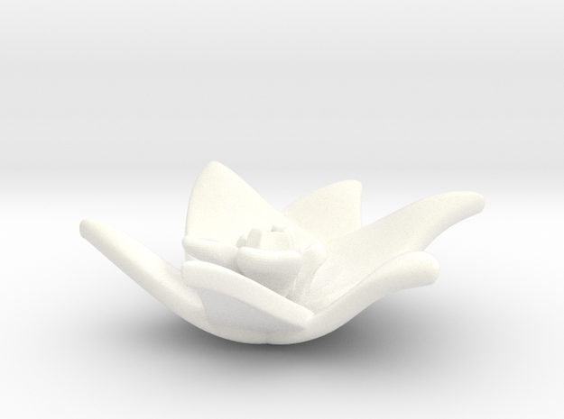 Lily in White Processed Versatile Plastic