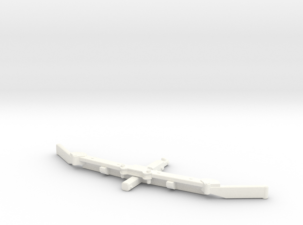 1/64 Alley scraper Blade 8' in White Processed Versatile Plastic
