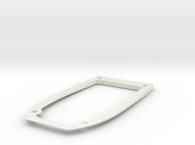 Ranger EX Wing Angle Spacer Bottom Plate in White Natural Versatile Plastic