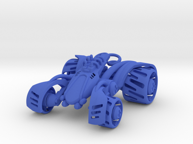 ~Double Shock Car in Blue Processed Versatile Plastic