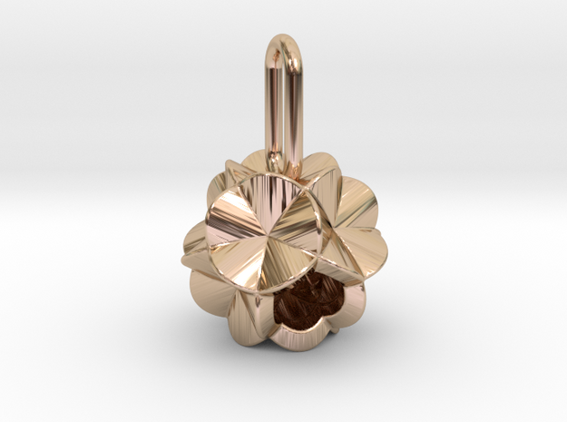 Pendant-c-6-5-10-90-p1o1 in 14k Rose Gold Plated Brass