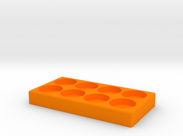 PXS 8 Atty Stand in Orange Processed Versatile Plastic