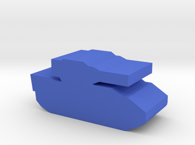 Game Piece, Blue Force IFV in Blue Processed Versatile Plastic