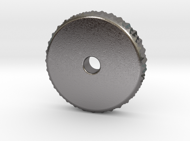 Imperial Compad Top disk in Polished Nickel Steel