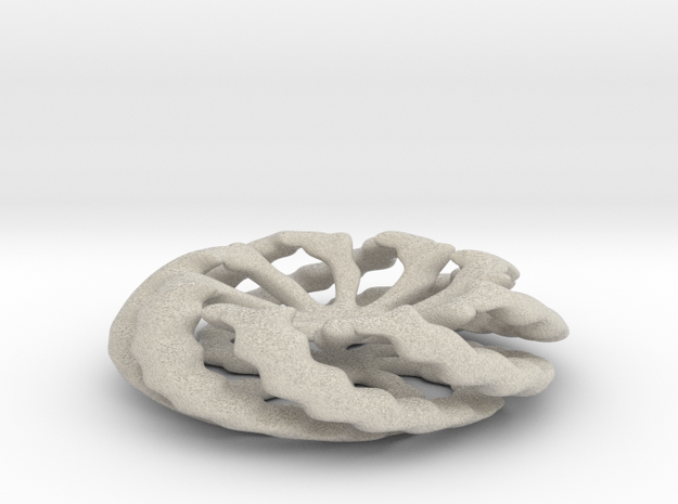 Chunky Stand for Orbs in Natural Sandstone