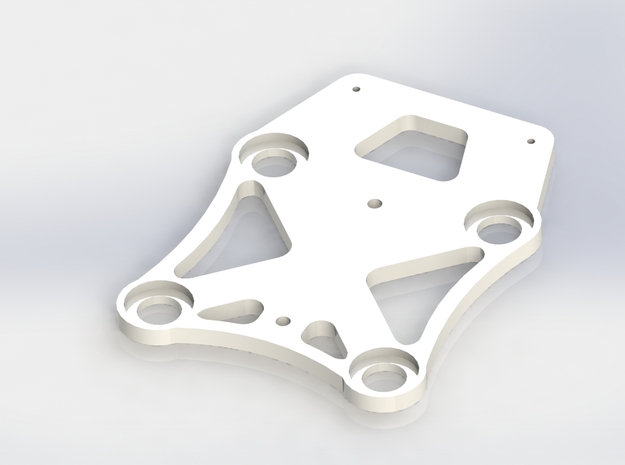 Walkera G-2D Dji phantom mount bracket in White Natural Versatile Plastic