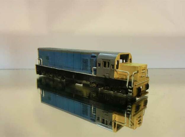 1:120 Scale NZR DAR 822 in Smooth Fine Detail Plastic