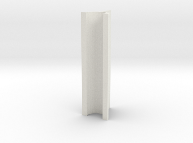 OD Sander V2, .4mm, 50mm Length in White Natural Versatile Plastic