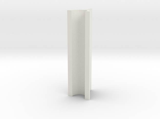 OD Sander V2, .2mm, 50mm Length in White Natural Versatile Plastic