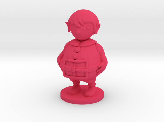 Little boy in Pink Processed Versatile Plastic