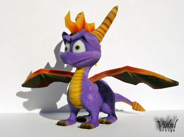Spyro the Dragon ! in Full Color Sandstone