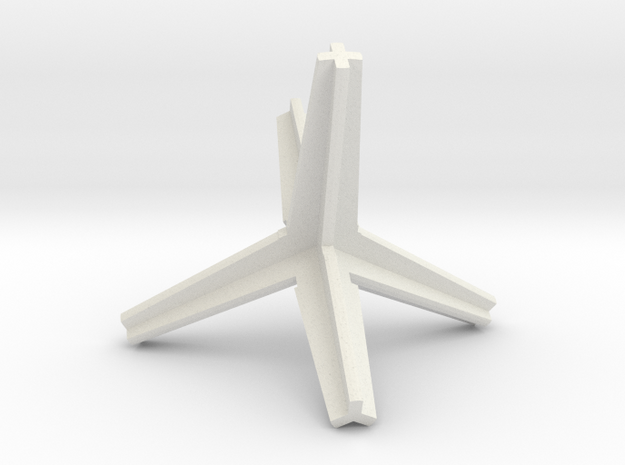 2015042324DaleStemenDesignTripod1000 in White Natural Versatile Plastic