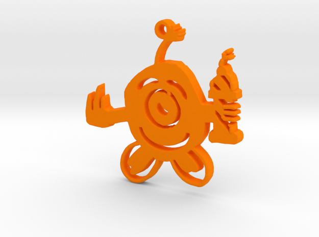 Sem's Bomberman in Orange Processed Versatile Plastic