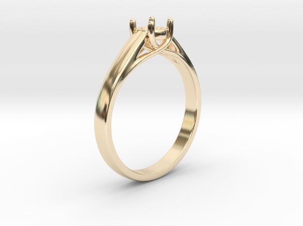 Diamond Ring in 14K Yellow Gold