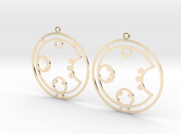 Carol - Earrings - Series 1 in 14K Yellow Gold