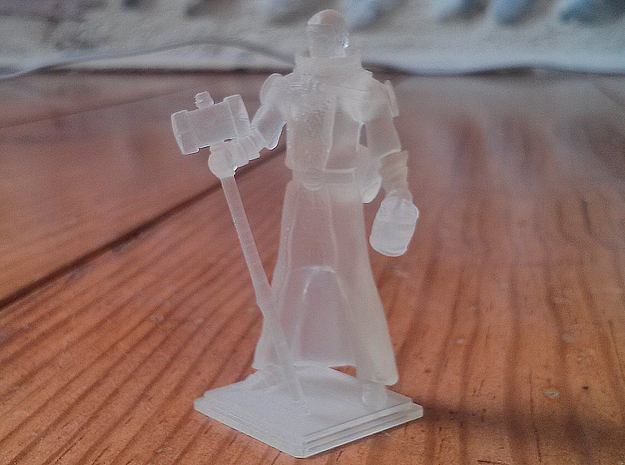 Inquisitor in Clear Ultra Fine Detail Plastic