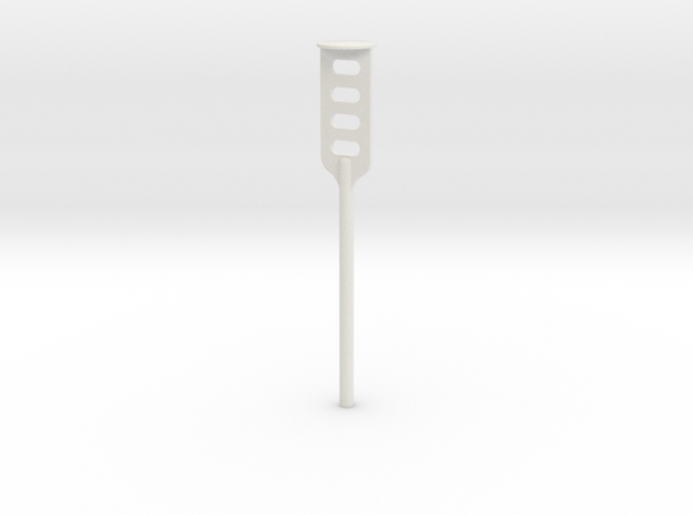Survival Knife (2nd shin tool) in White Natural Versatile Plastic