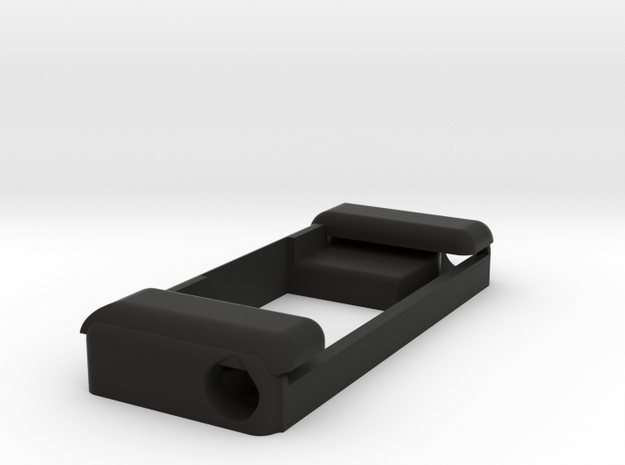 Strobon Mount for metal Frame multirotors. in Black Natural Versatile Plastic