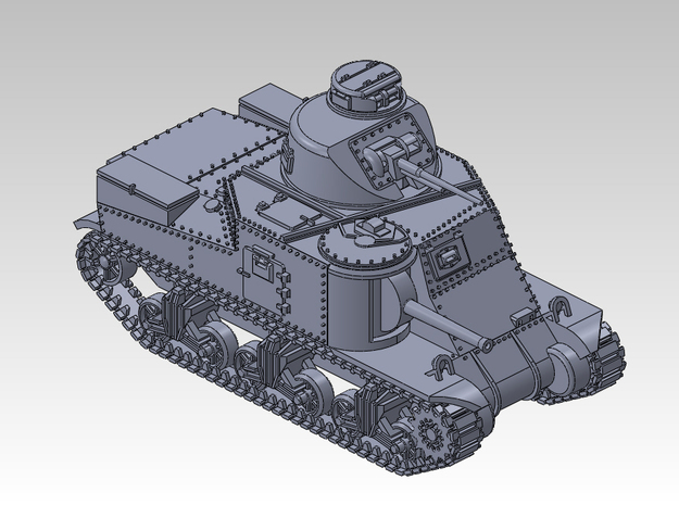 1/144 M3 LEE Medium Tank  in Tan Fine Detail Plastic