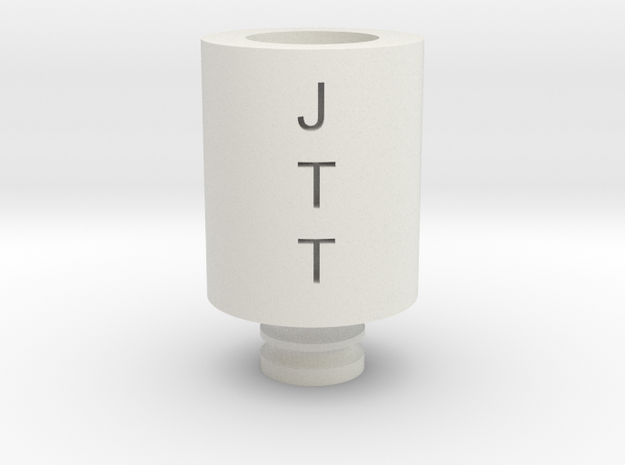 Drip Tip JTT in White Natural Versatile Plastic