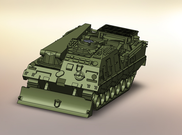 Bergepanzer 3 Büffel 1:160 in Smooth Fine Detail Plastic