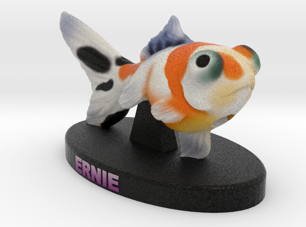 Custom Fish FIgurine - Ernie in Full Color Sandstone