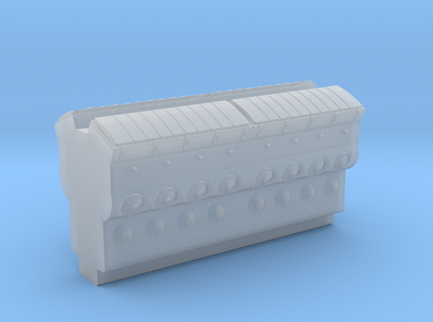 EMD 645 Block (HO - 1:87) in Tan Fine Detail Plastic