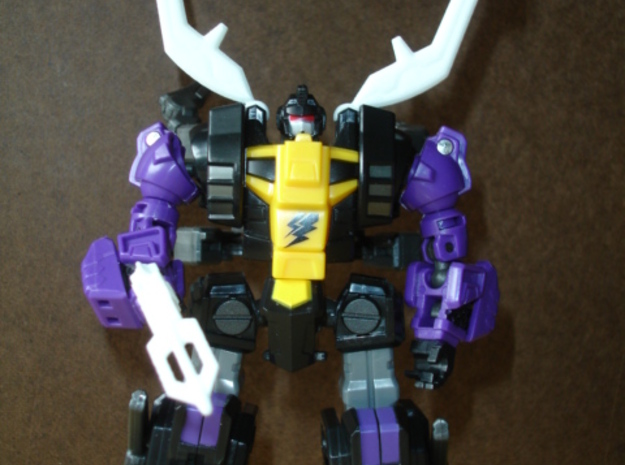 Sunlink - Insect: Mandibles of Lightning + Shard-a in White Natural Versatile Plastic