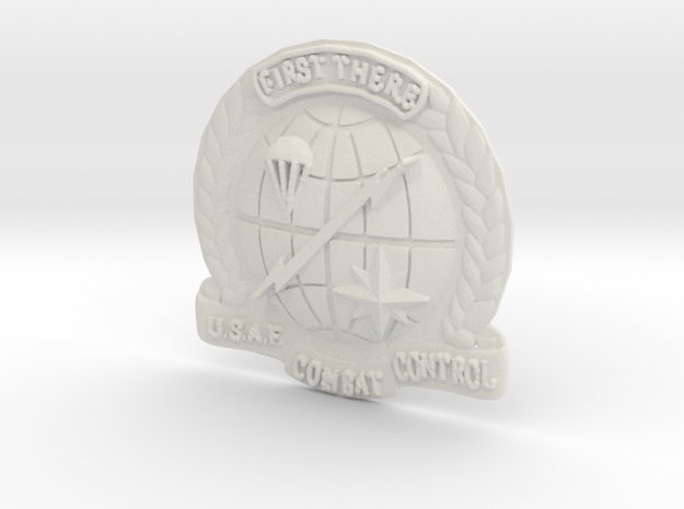 1.5 inch CCT Crest in White Natural Versatile Plastic