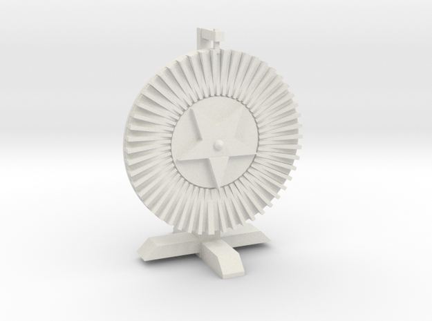 Wheel Of Chance in White Natural Versatile Plastic