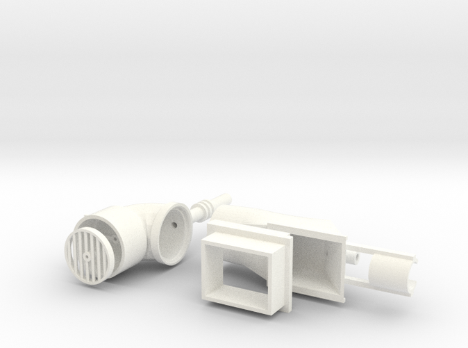 render of White Strong & Flexible Polished